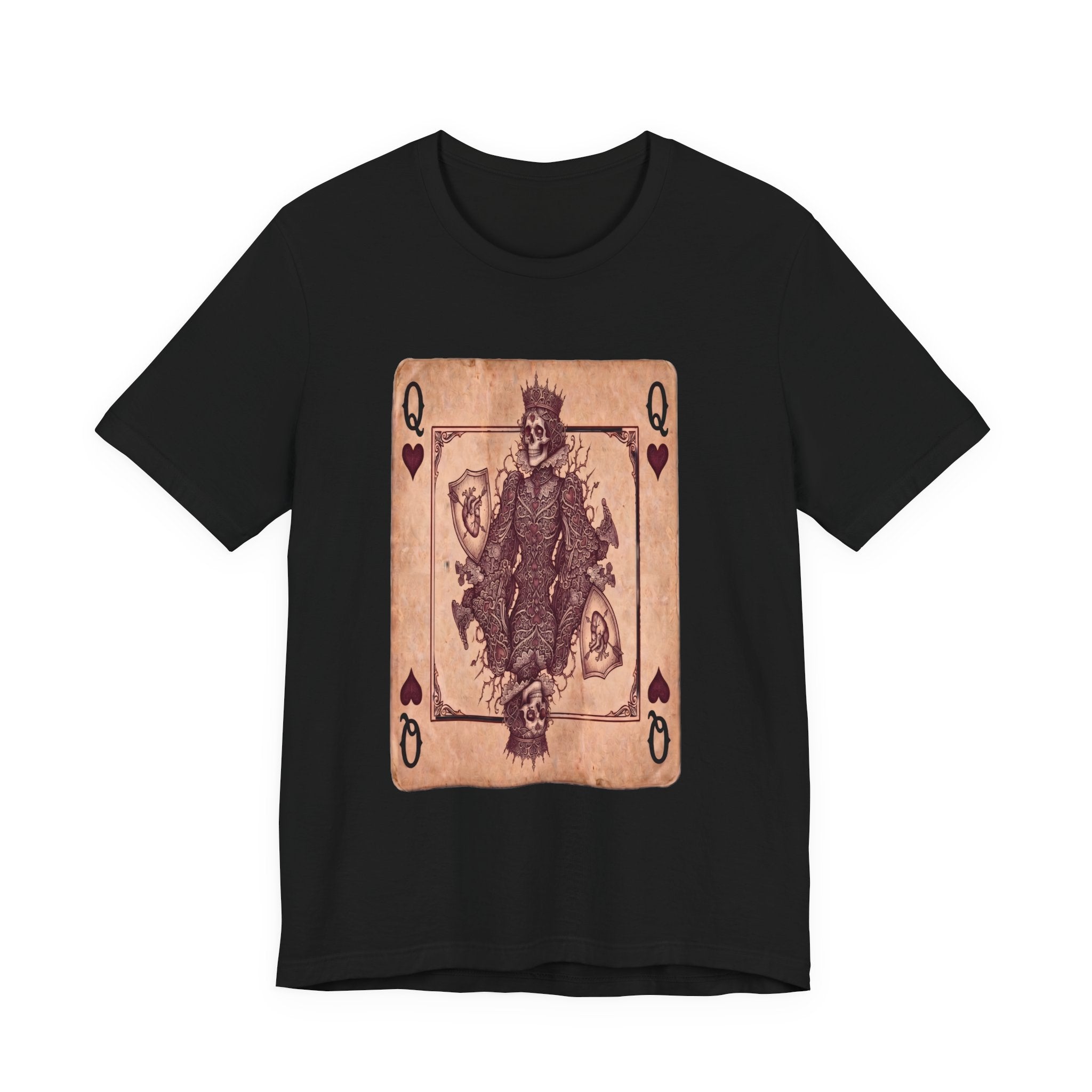 Queen of Hearts Vintage Playing Card Tee