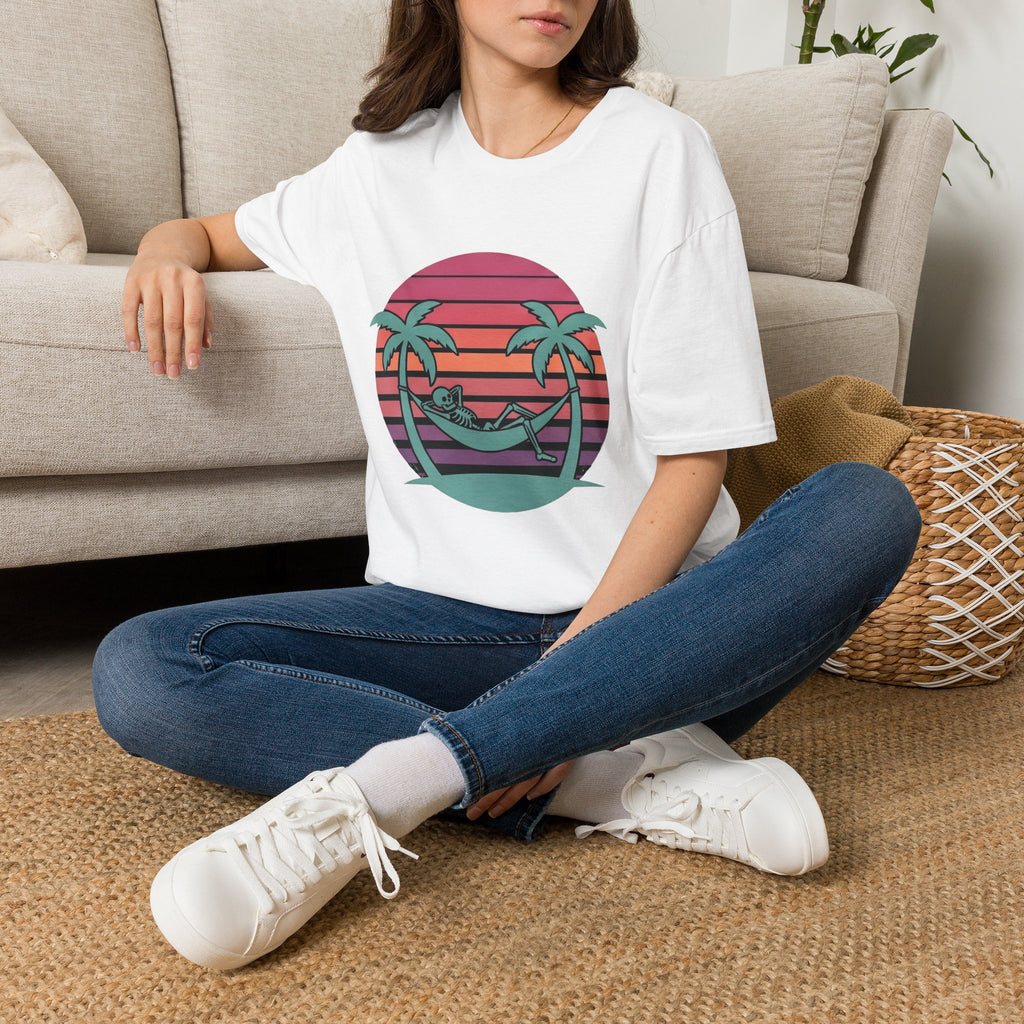 Skele' - T-Shirt, Summer / Holiday Skeleton Design