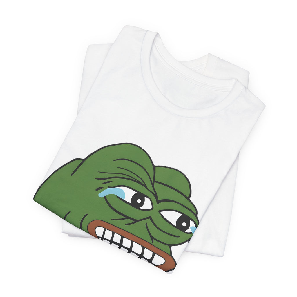 Pepe Grin T-Shirt — Smirking Frog Meme Tee