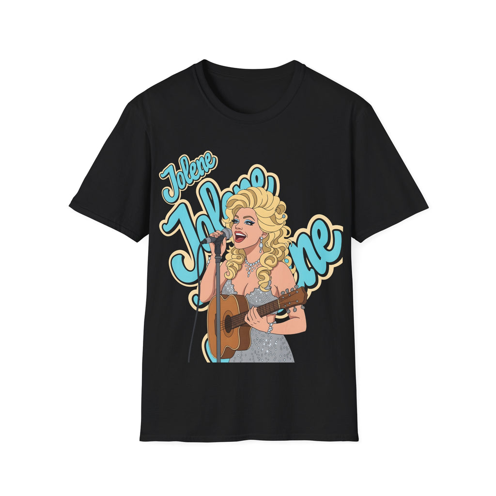 Dolly Parton Inspired Retro Pop Art T‑Shirt 'Jolene' Singer Graphic Tee