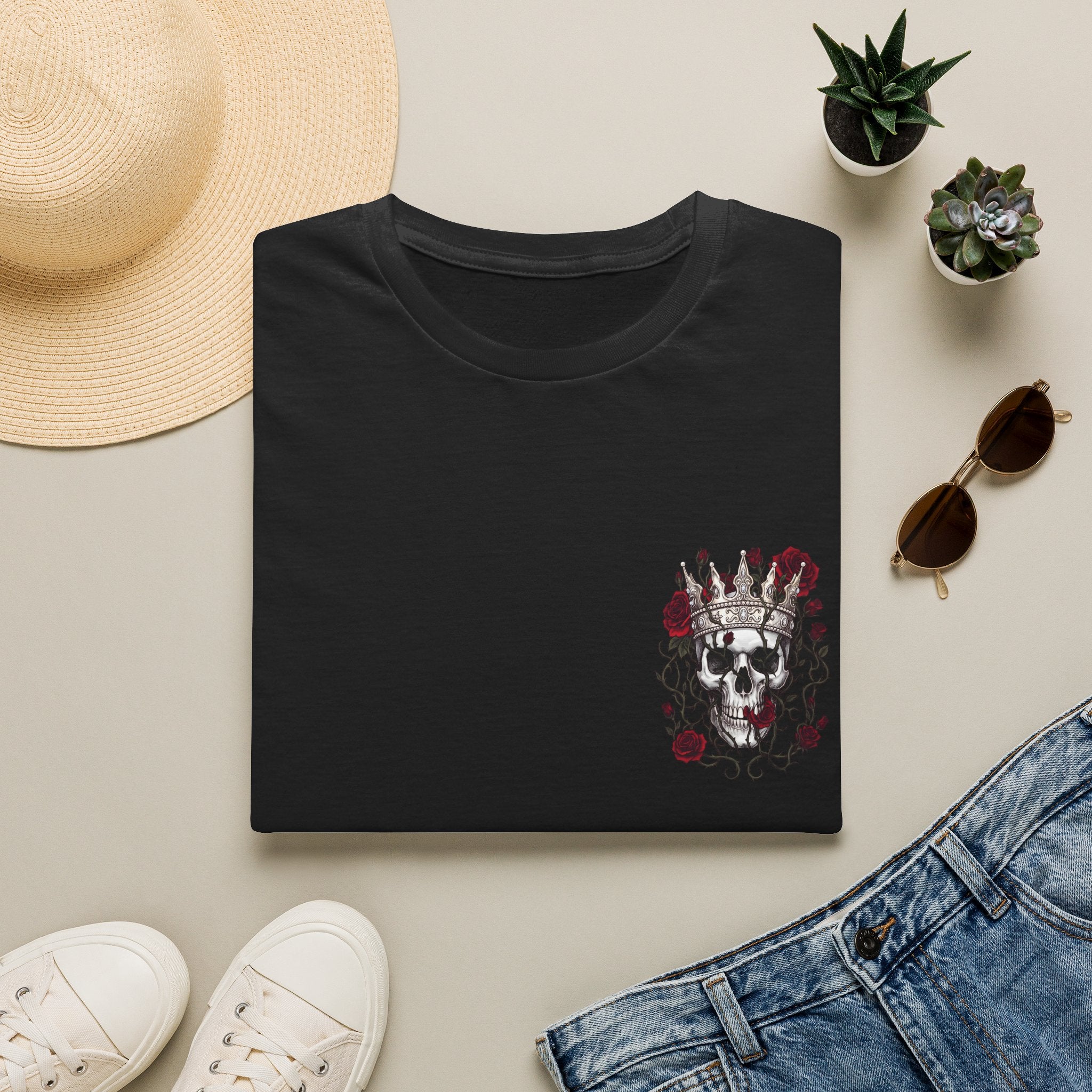 Crimson Hour - T-Shirt Gothic / Fantasy Hourglass