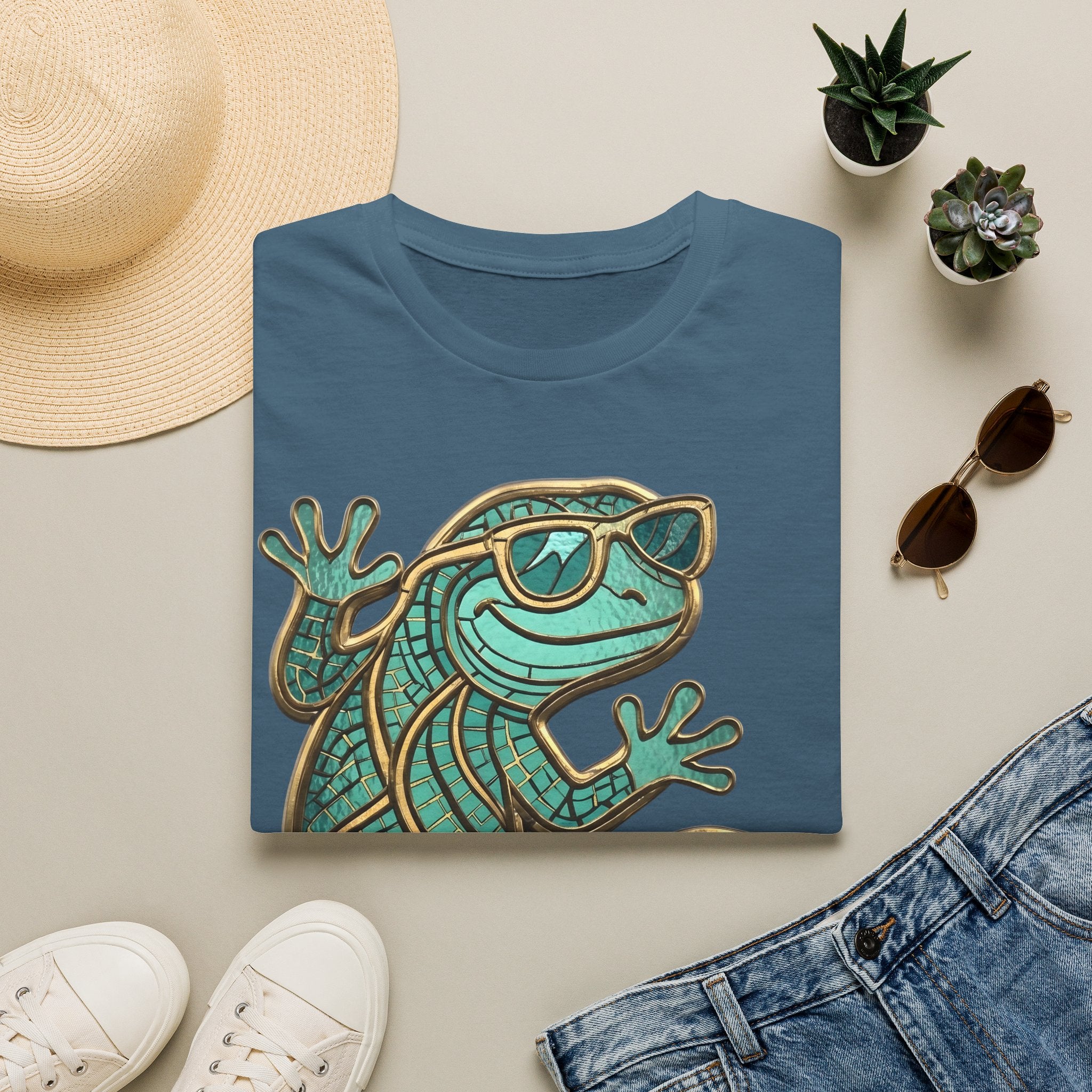 Gecko Time - Summer / Gecko Lizard Summer T-Shirt
