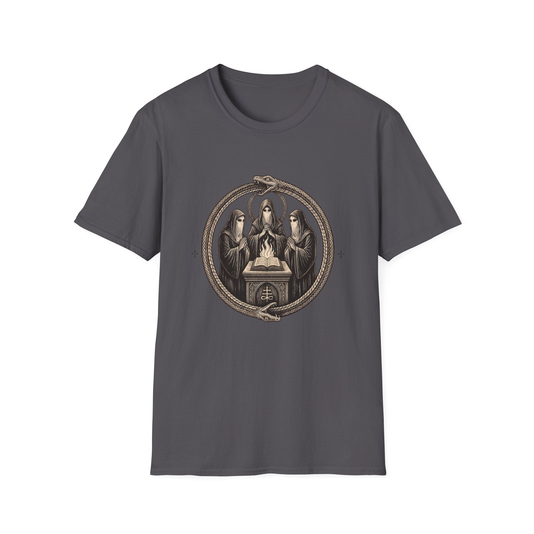 Ouroboros - T-Shirt, Gothic / Dark Fantasy Ourboros Design