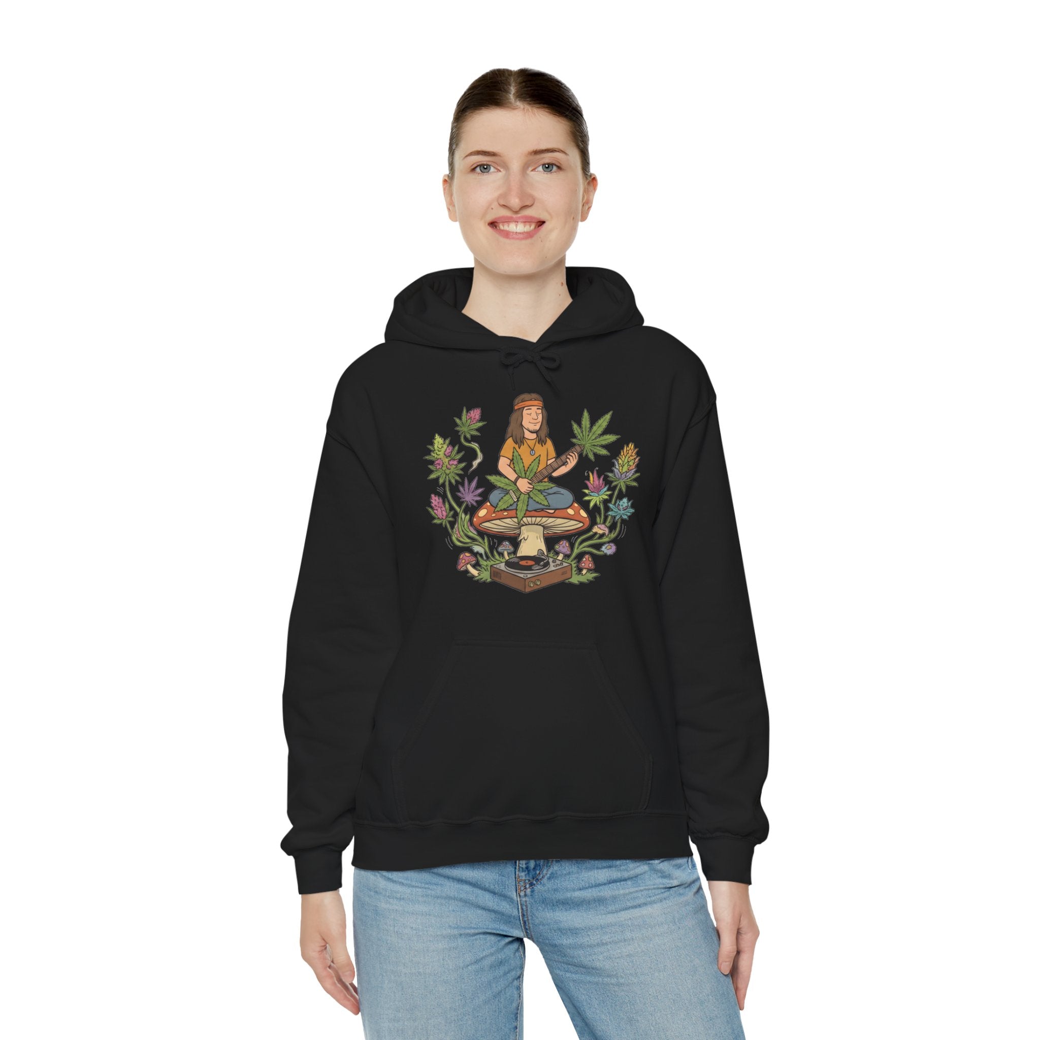 Toadstool - Hoodie, Stoner / Weed Culture Toadstool Design