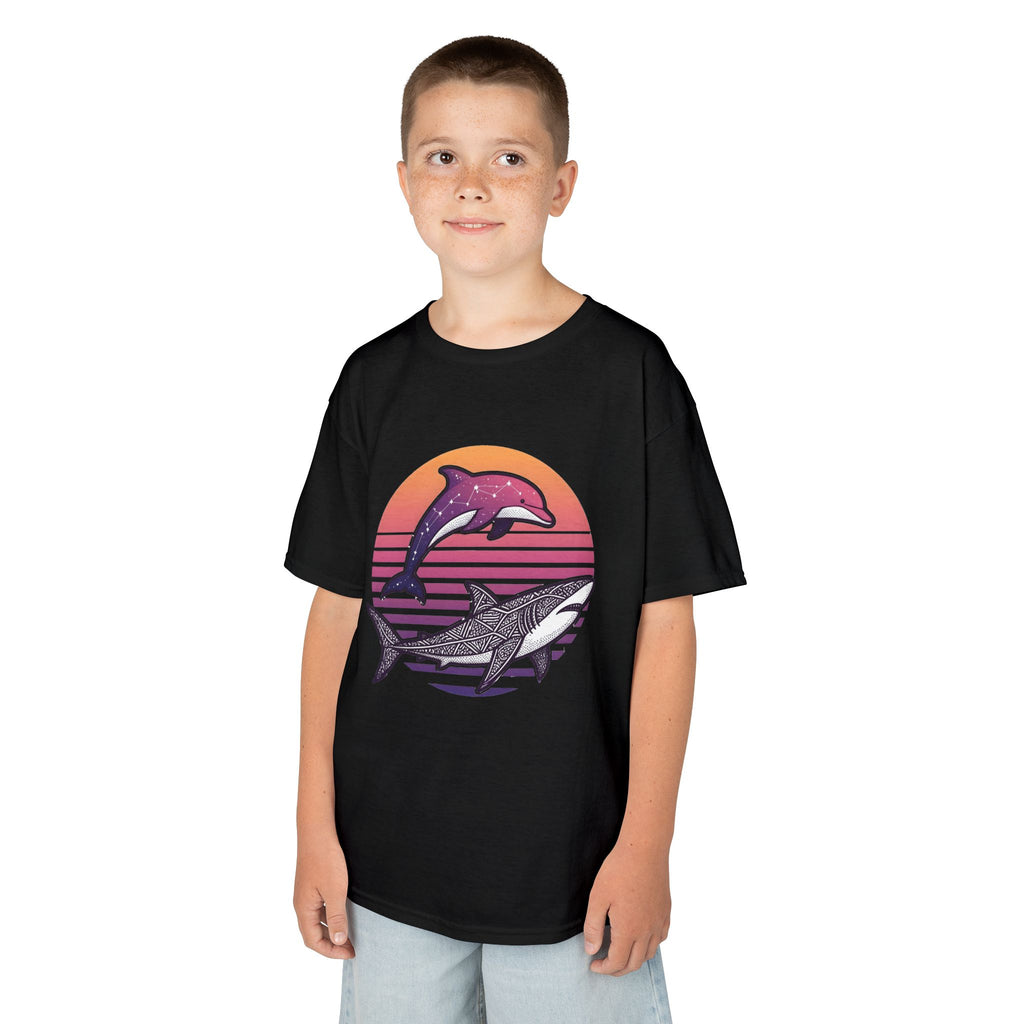 Celestial Coat - Kids Summer / Sealife and Stars T-Shirt