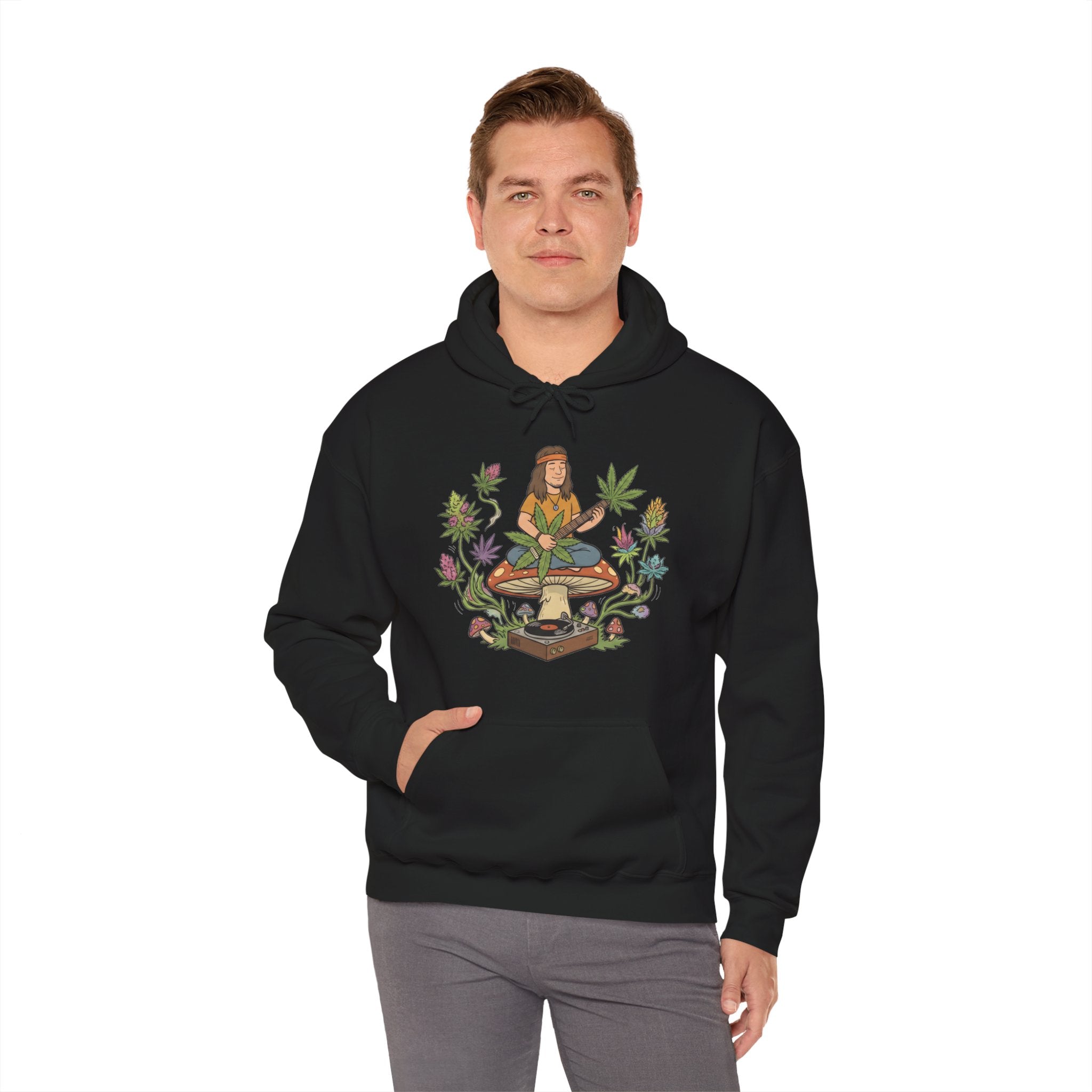 Toadstool - Hoodie, Stoner / Weed Culture Toadstool Design