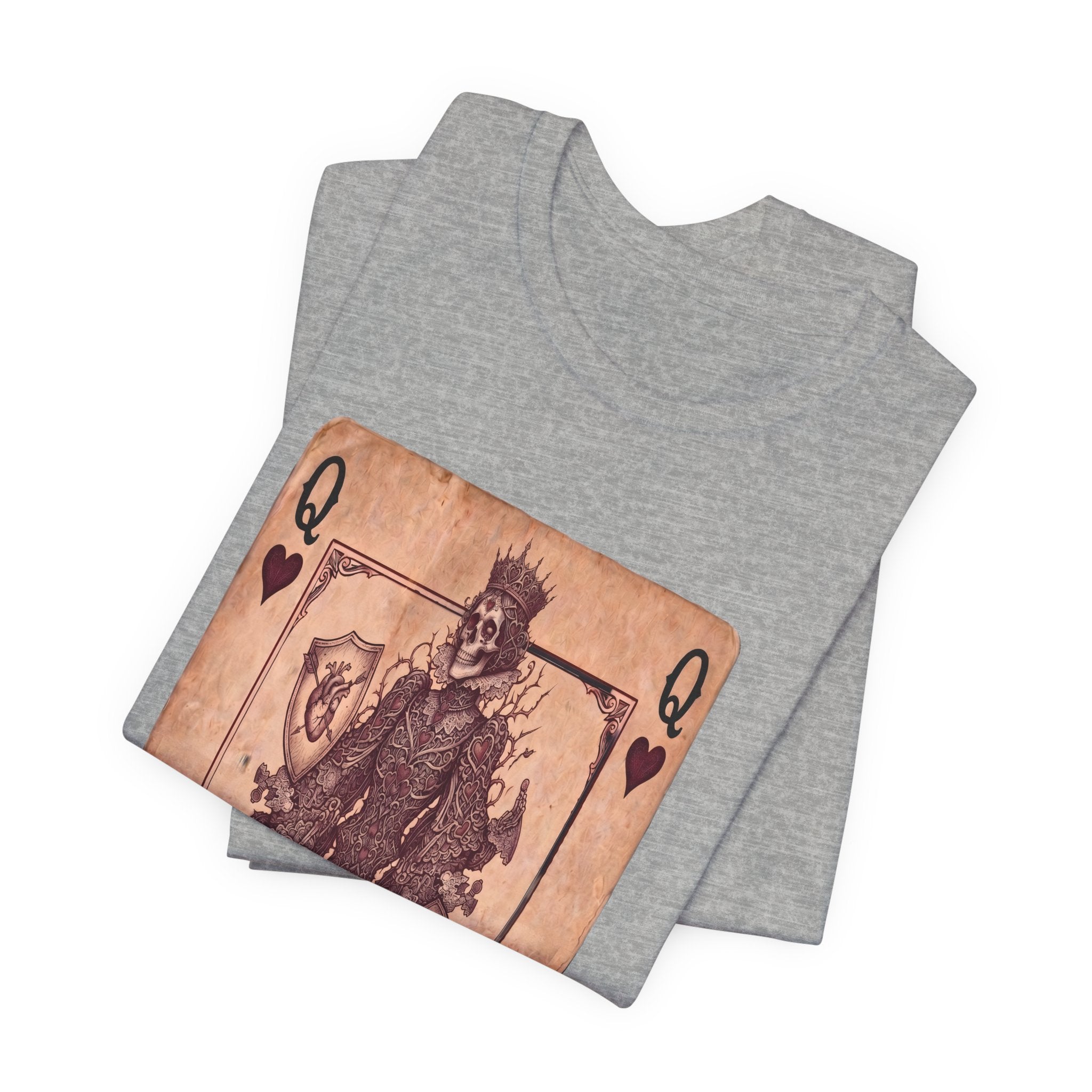 Queen of Hearts Vintage Playing Card Tee