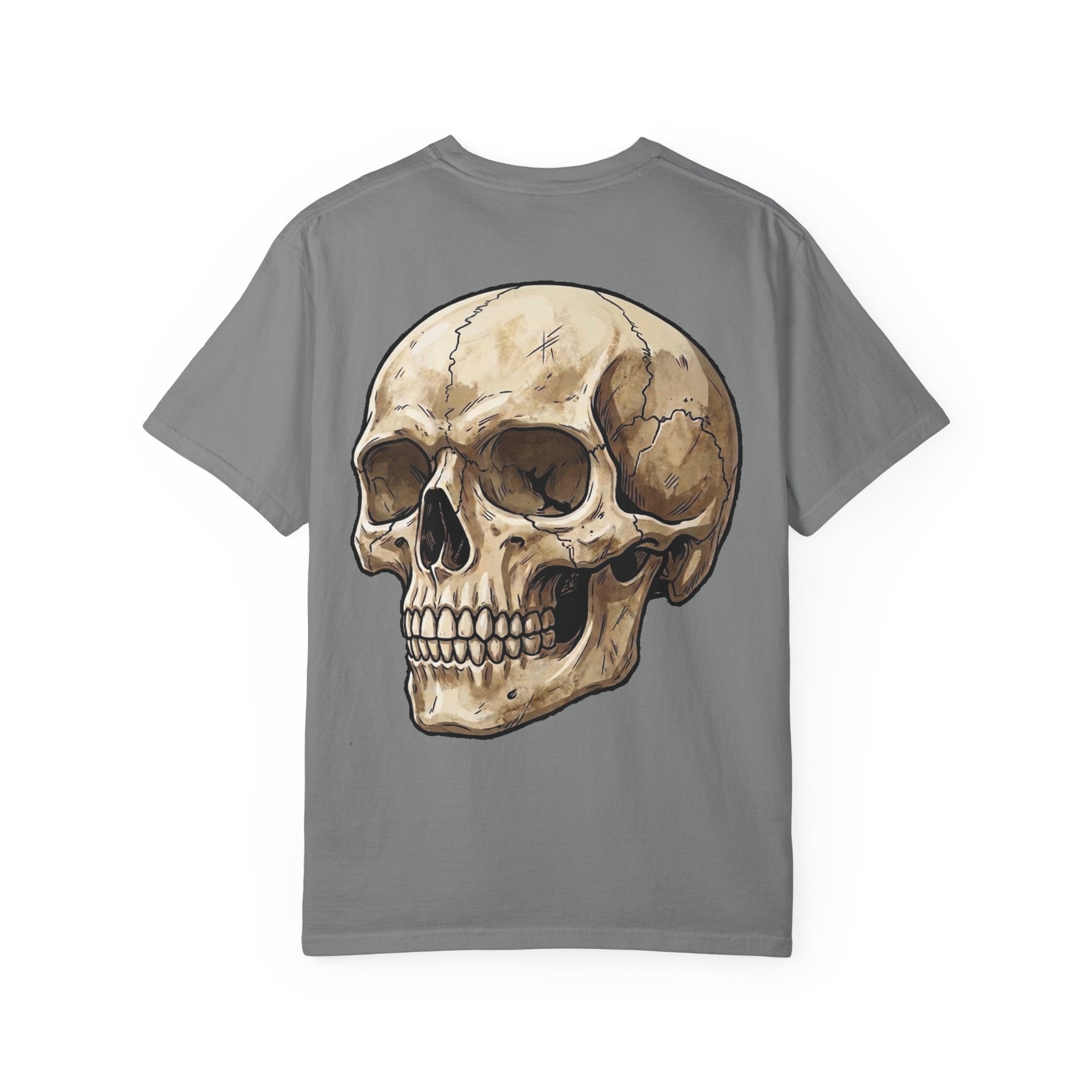 Skull Graphic T-Shirt — Vintage Anatomical Back Print