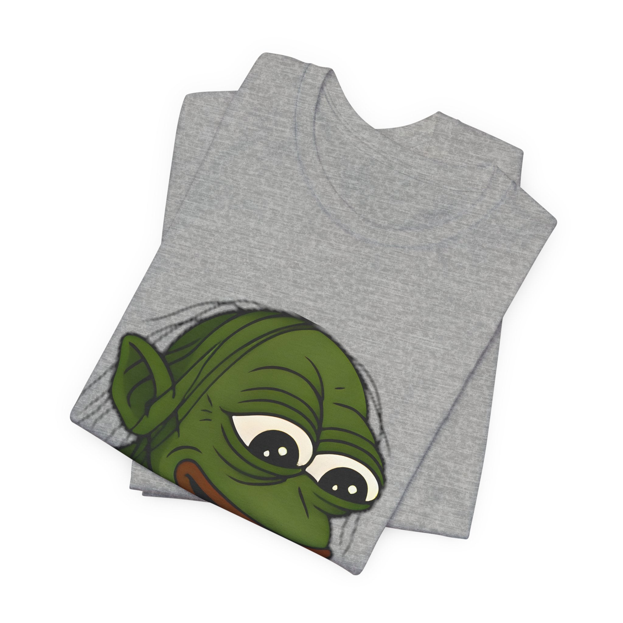 Fantasy Creature Tee — Gollum-Inspired Frog Holding Ring Graphic T-Shirt