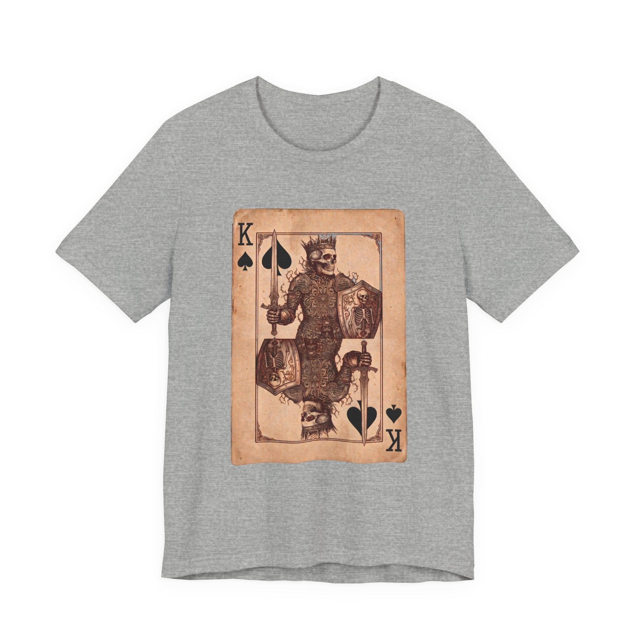 King of Spades Playing Card Graphic Tee