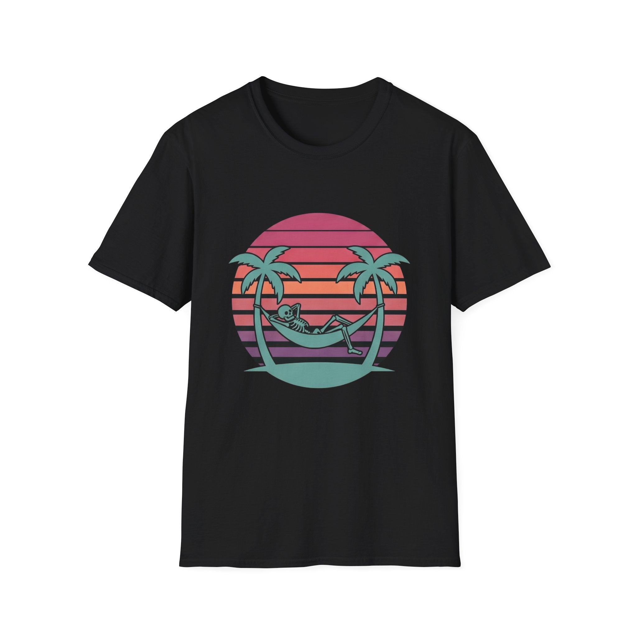 Skele' - T-Shirt, Summer / Holiday Skeleton Design