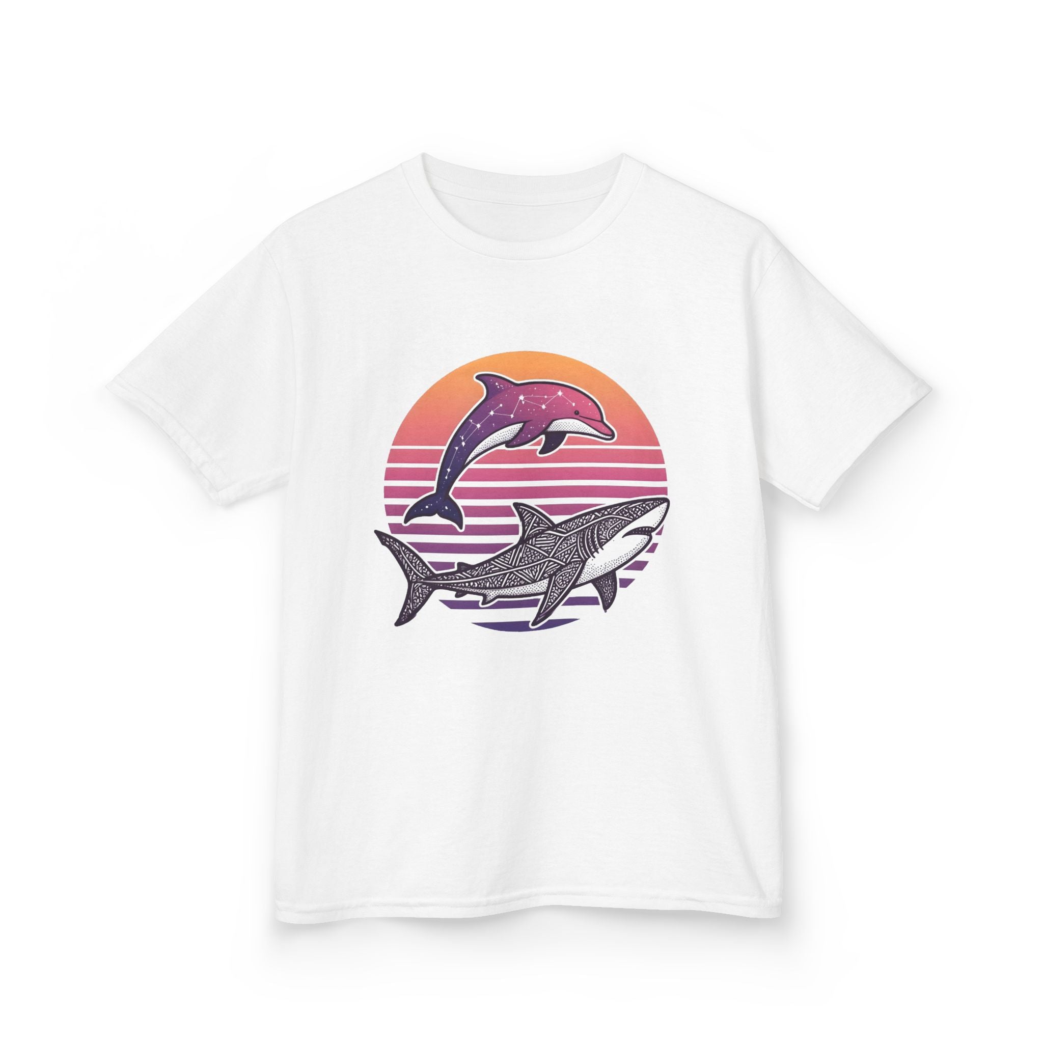Celestial Coat - Kids Summer / Sealife and Stars T-Shirt