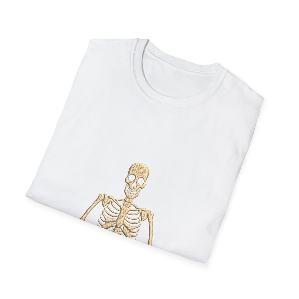 Skeleton Yoga T-Shirt - 'Don't Trip' Funny Skeleton GTA 6 Inspired