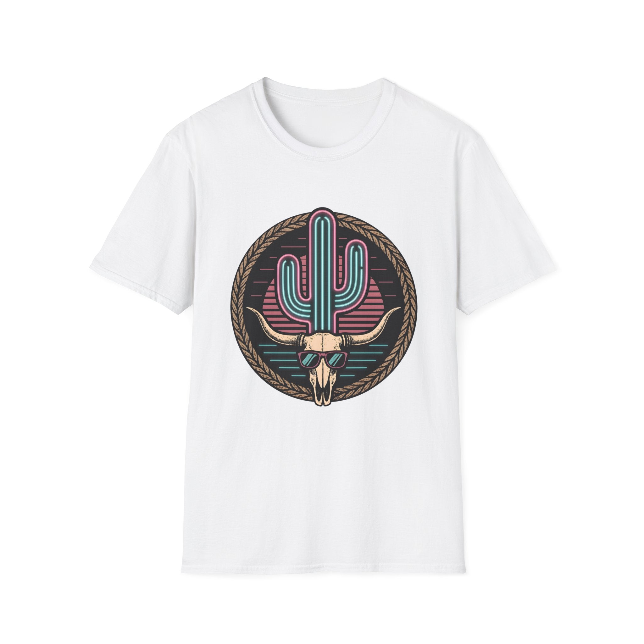 Cool as a Cactus - Summer Cactus / Skull T-Shirt