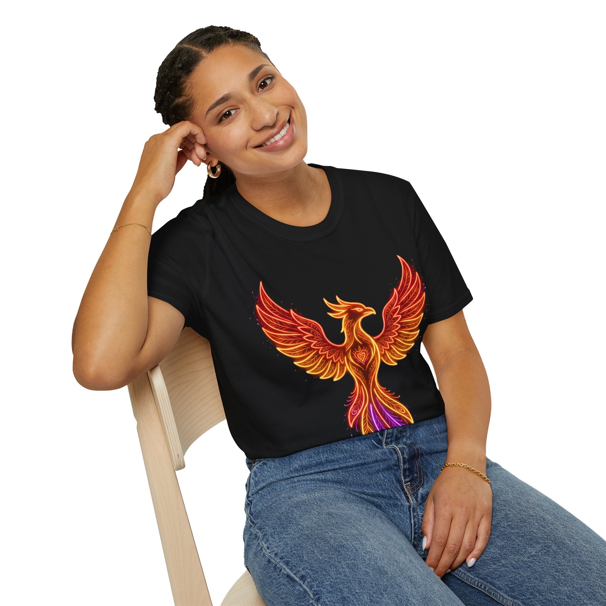 Phoenix Rises - Phoenix Bird Fantasy T Shirt