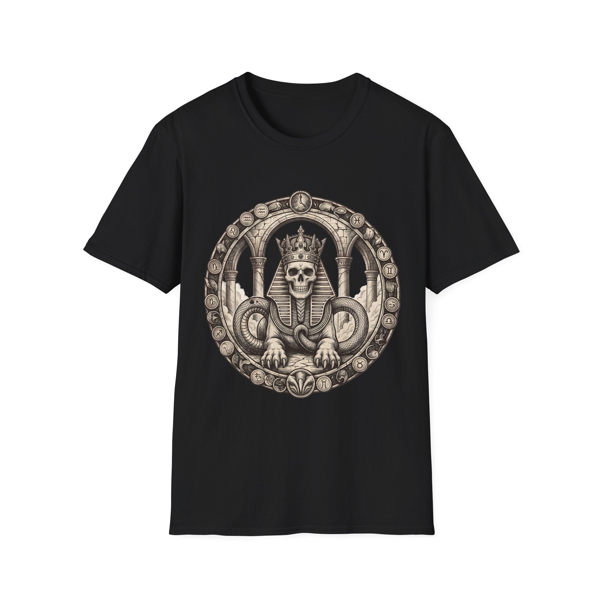 Riddle of the Sphinx - Dark / Gothic Sphinx T Shirt