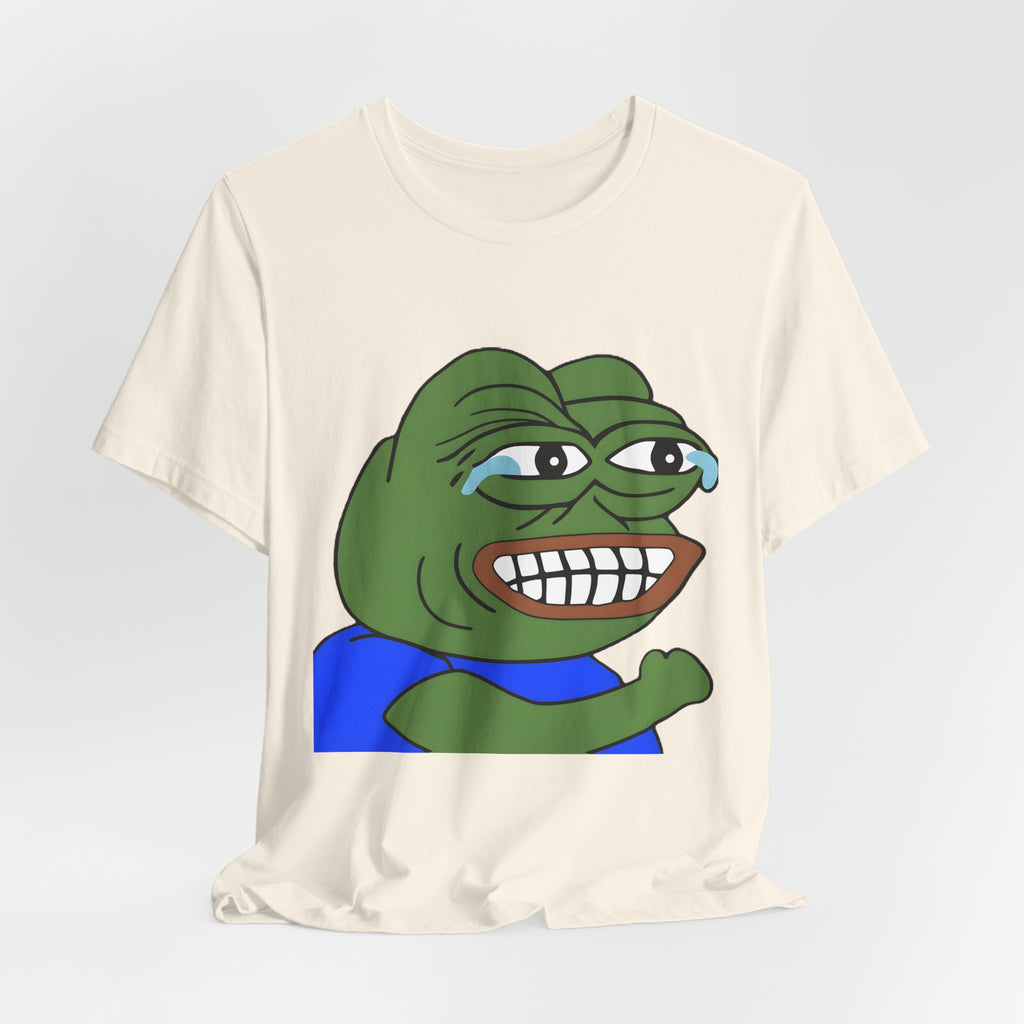Pepe Grin T-Shirt — Smirking Frog Meme Tee