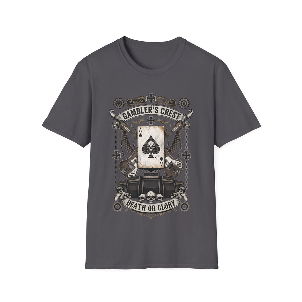 Gambler’s Crest Death of Glory Motorhead inspired T-Shirt