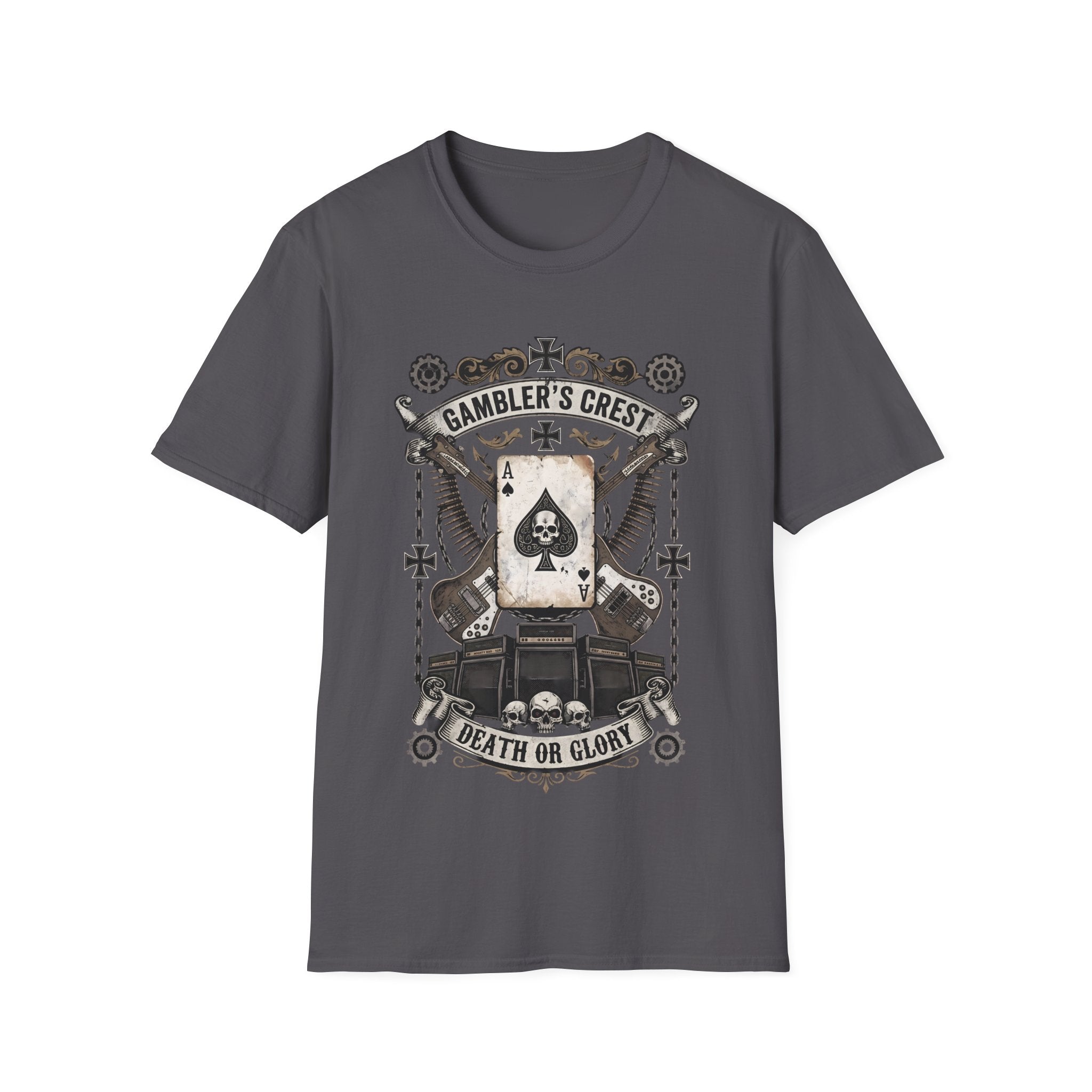 Gambler’s Crest Death of Glory Motorhead inspired T-Shirt