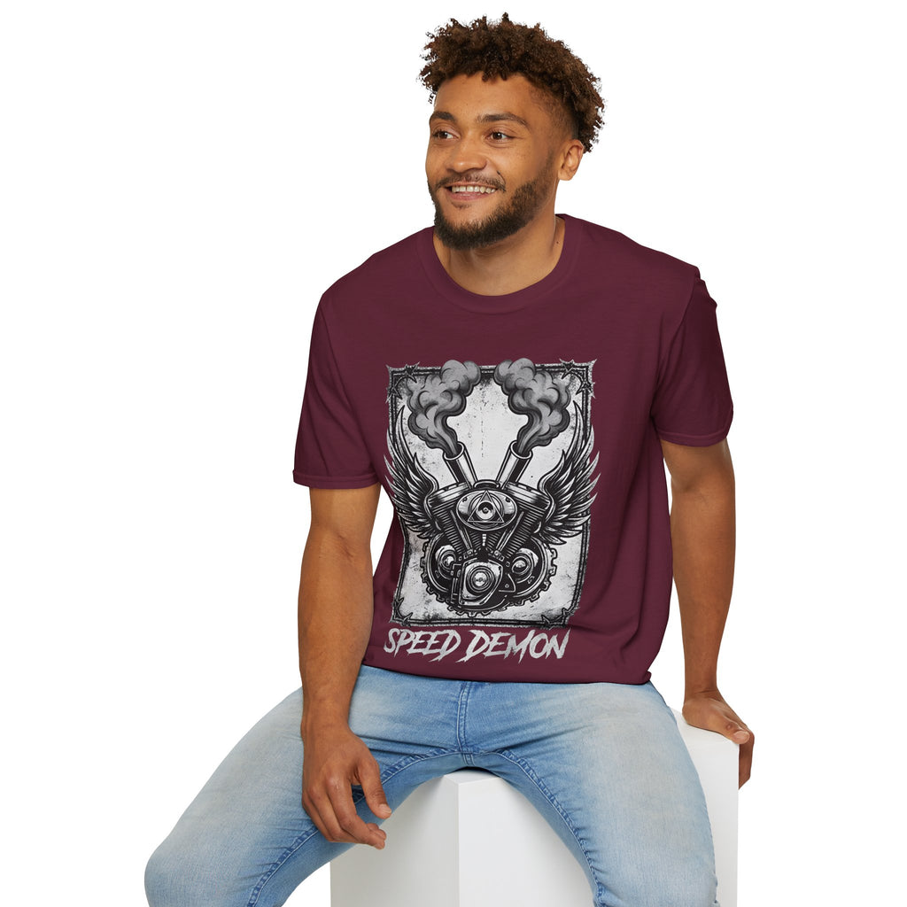 Motorhead Inspired 'Speed Demon' T Shirt Design