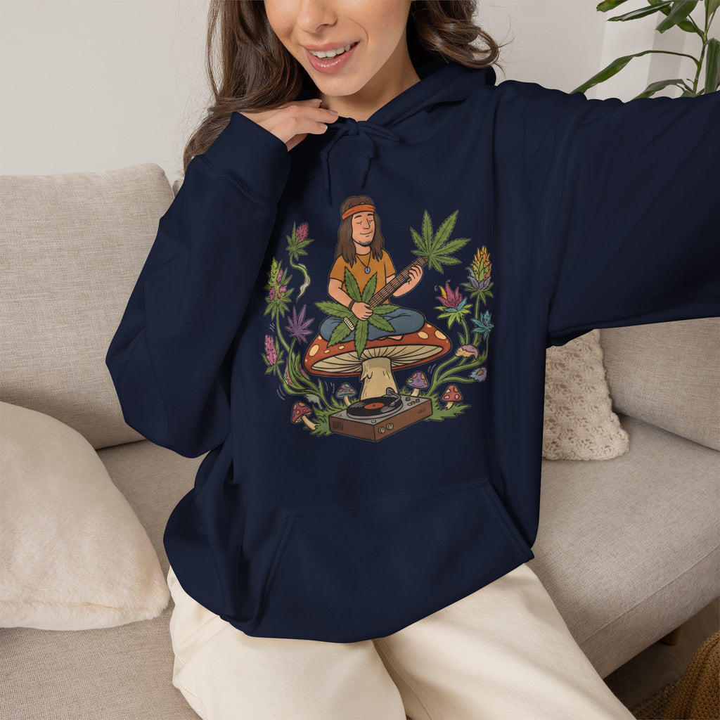 Toadstool - Hoodie, Stoner / Weed Culture Toadstool Design