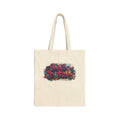 Tote Bag — Colorful Graffiti "Bad Bitch" Canvas Tote for Bold Everyday Style