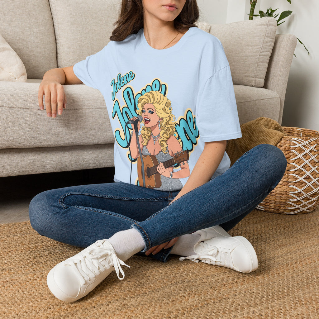 Dolly Parton Inspired Retro Pop Art T‑Shirt 'Jolene' Singer Graphic Tee