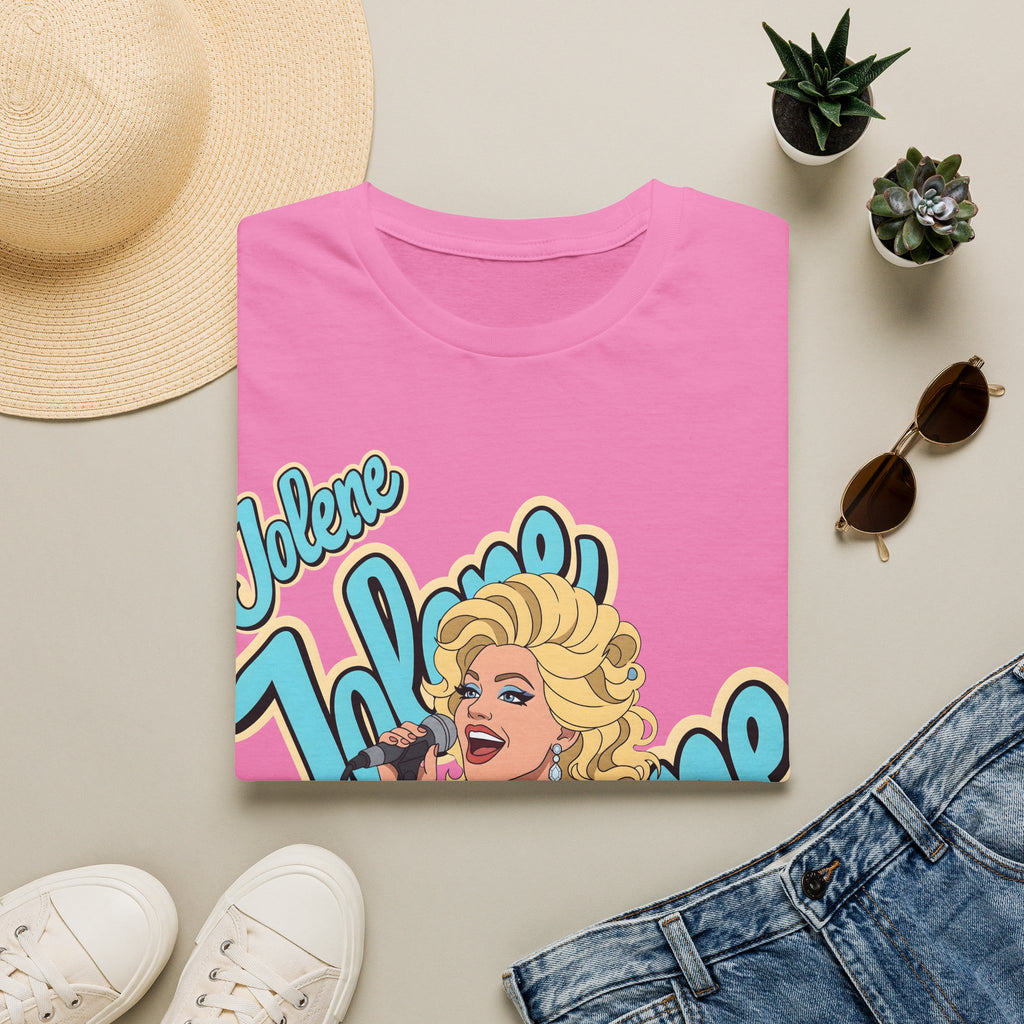 Dolly Parton Inspired Retro Pop Art T‑Shirt 'Jolene' Singer Graphic Tee
