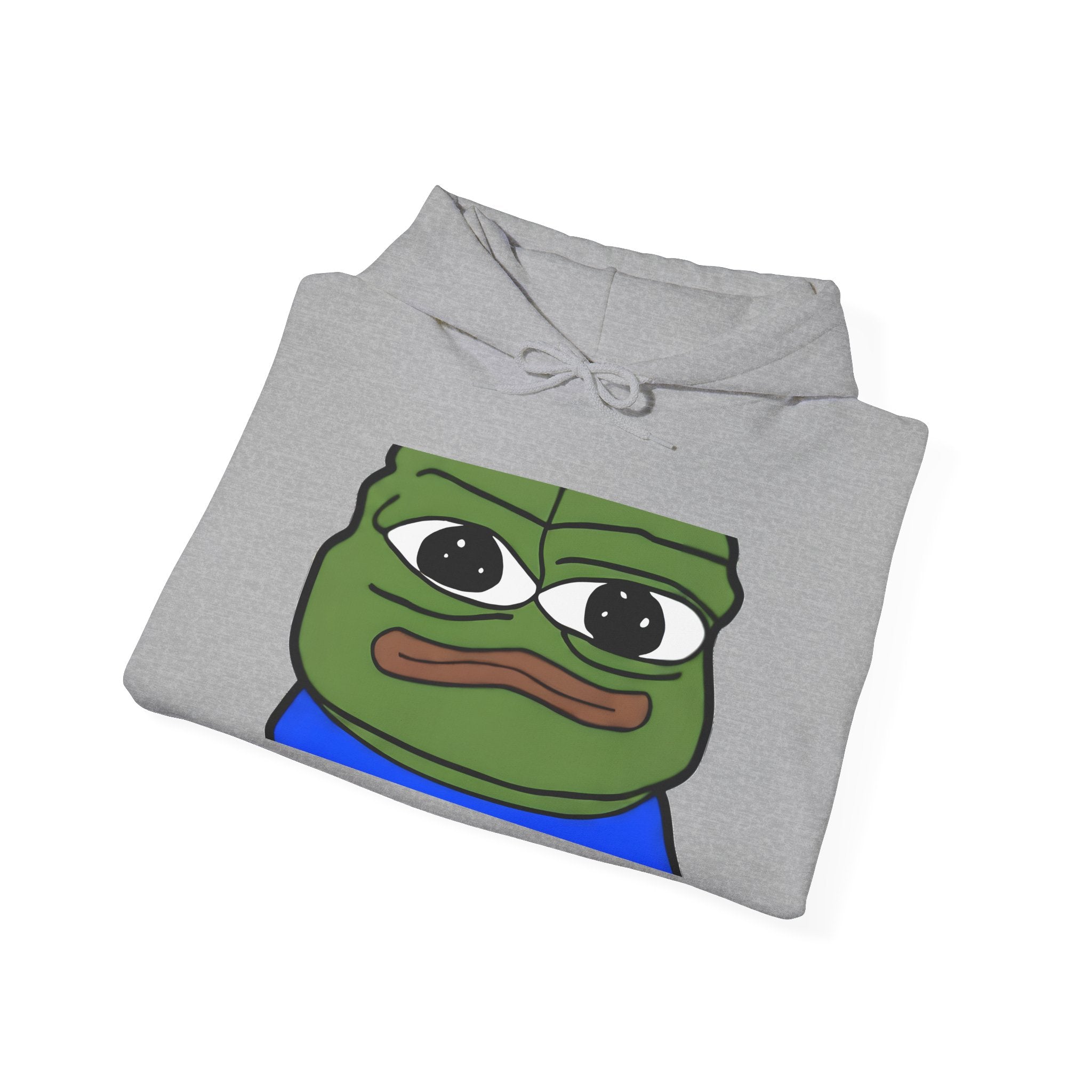 Pepe Sad Frog Hoodie – Meme Graphic Pullover