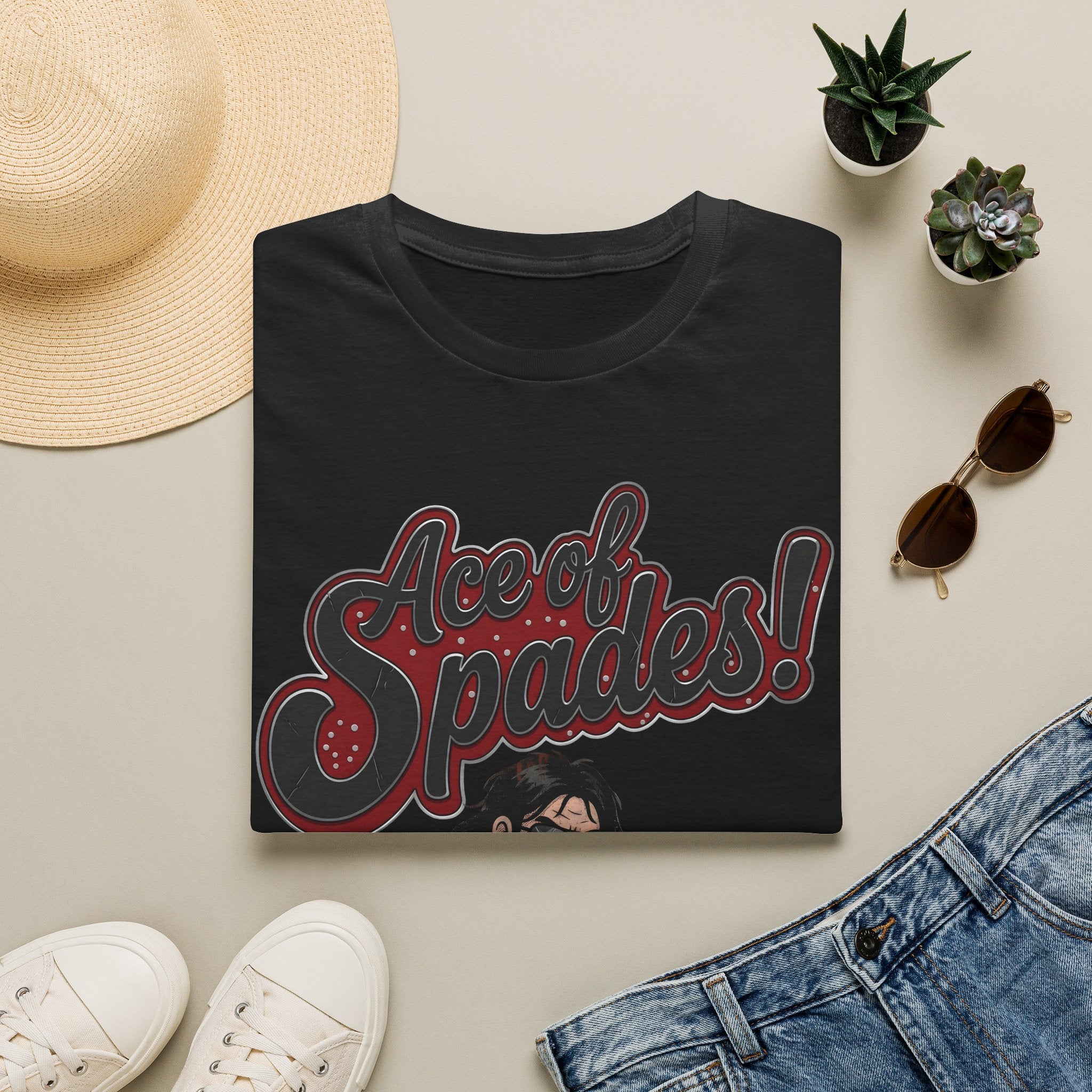 Ace of Spades Rock Band T-Shirt — Vintage Motorhead Inspired Graphic Tee