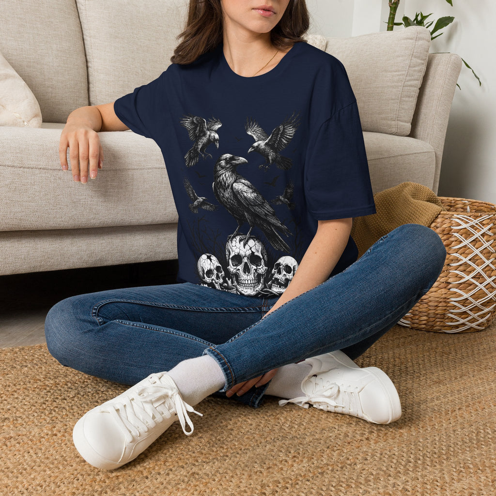Murder of Crows - Gothic / Dark Fantasy Crow T-Shirt