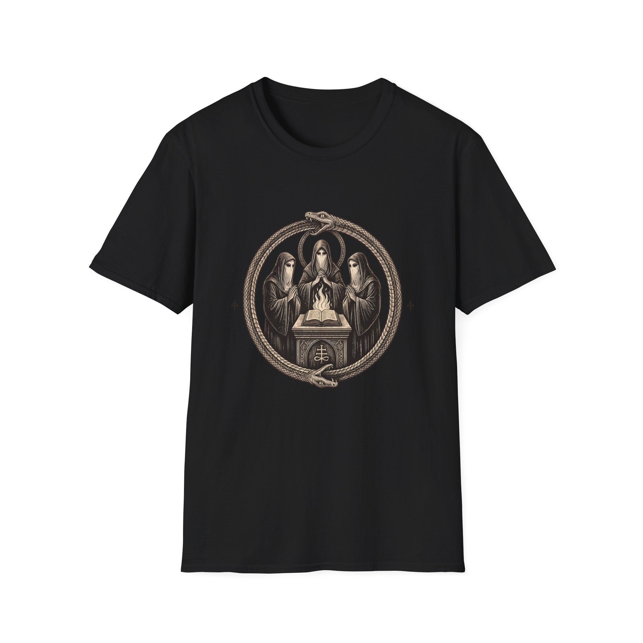 Ouroboros - T-Shirt, Gothic / Dark Fantasy Ourboros Design