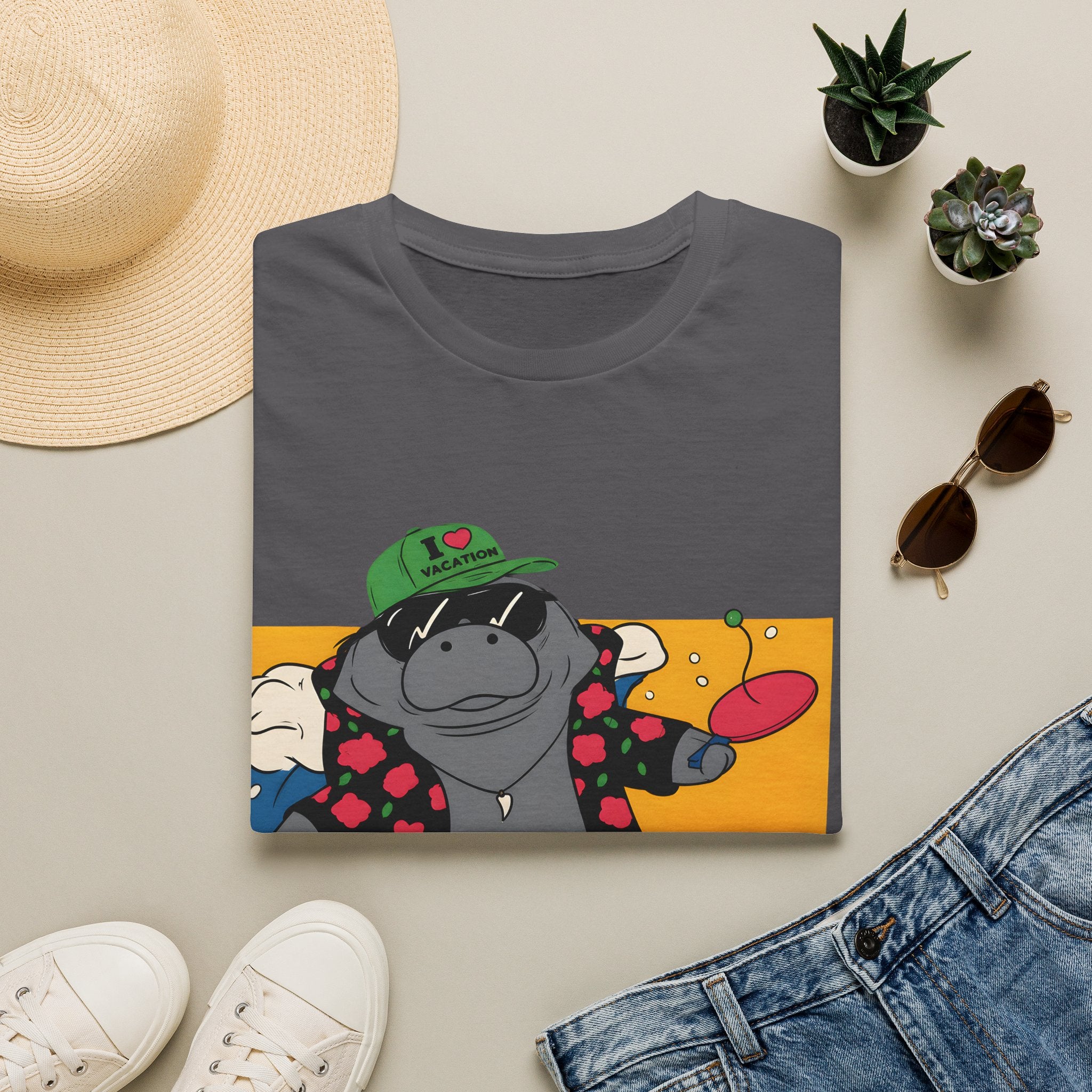 GTA 6 Inspired Jasons Summer Manatee T‑Shirt