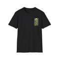 Vintage Yellow Skeleton Pocket T‑Shirt — Retro Anatomical Skull Tee