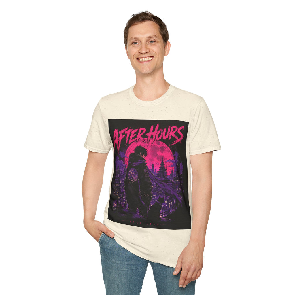 After Hours Graphic T-Shirt — Neon Night City Retro Tee