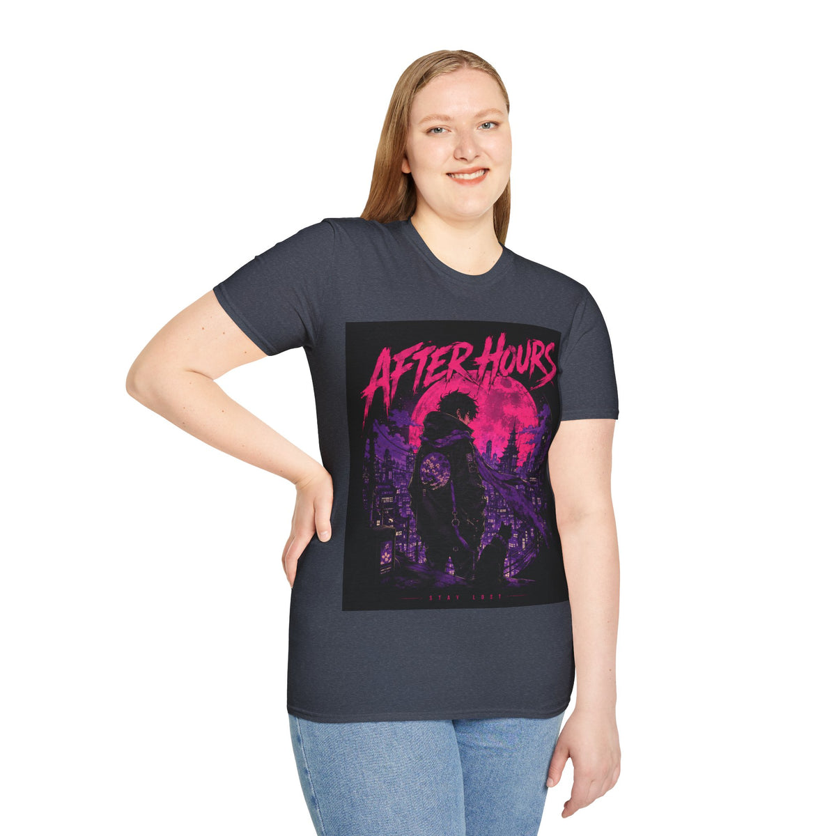 After Hours Graphic T-Shirt — Neon Night City Retro Tee