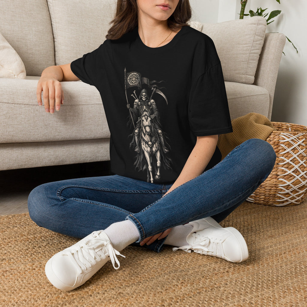 Fear the Reaper - T-Shirt Gothic / Fantasy Grim Reaper