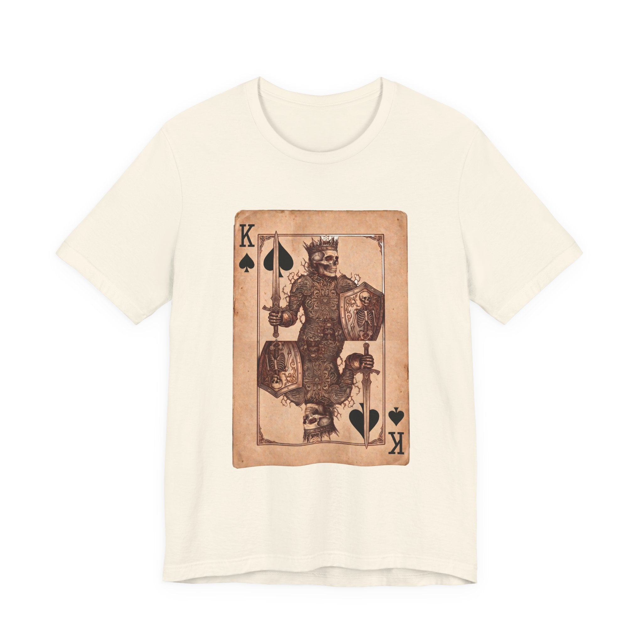 King of Spades Playing Card Graphic Tee