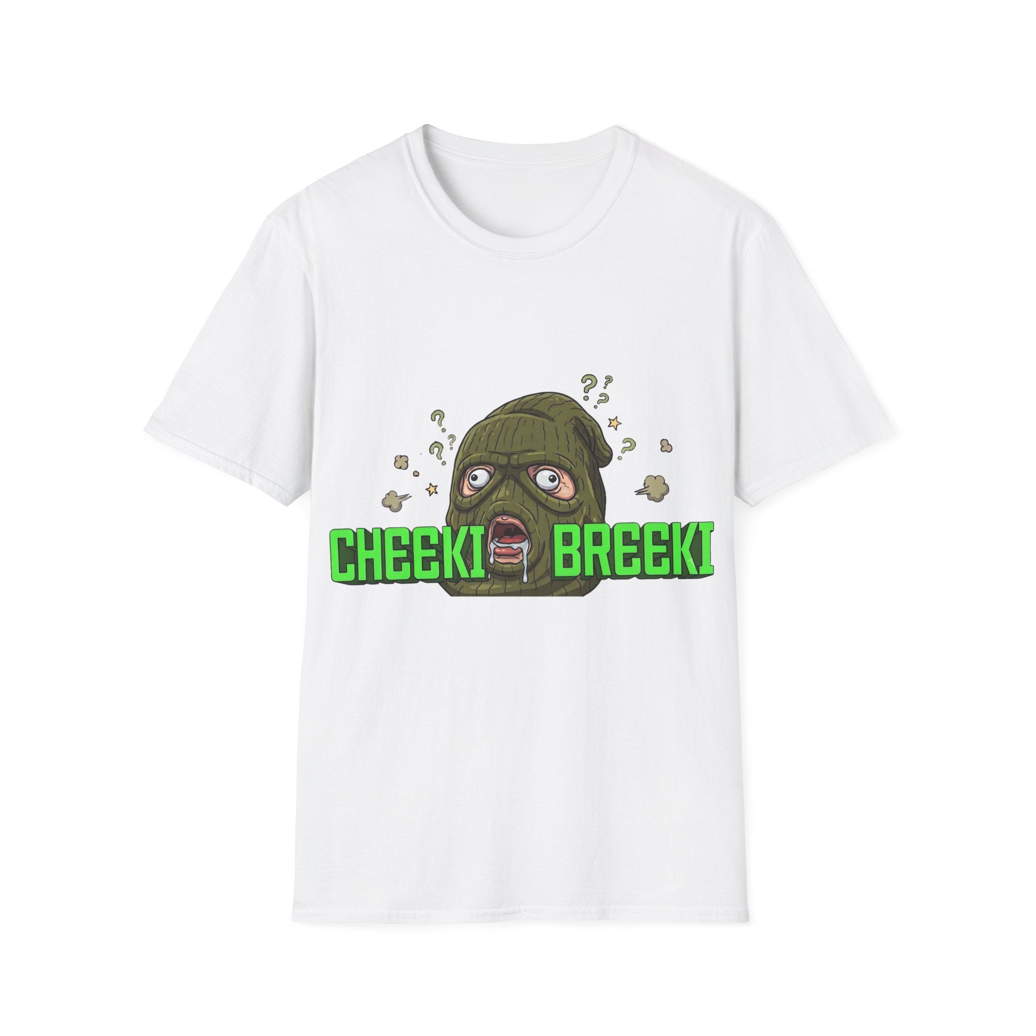 Cheeki Breeki - Derpy Scav Balaclava Mask T-Shirt — Funny S.T.A.L.K.E.R. Meme Tee
