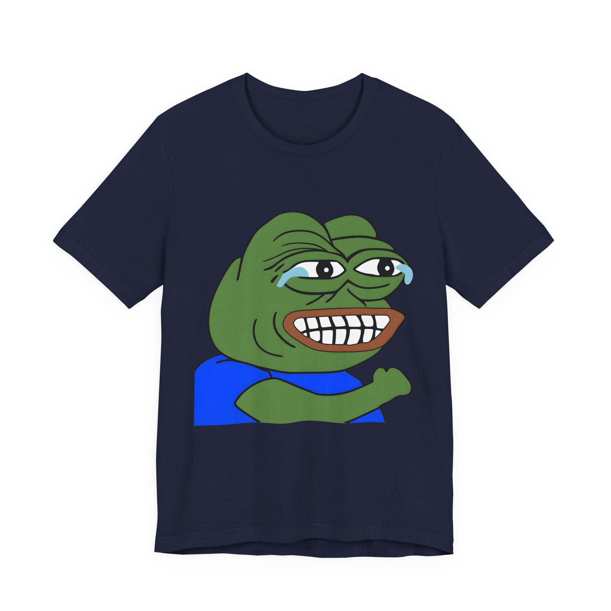 Pepe Grin T-Shirt — Smirking Frog Meme Tee