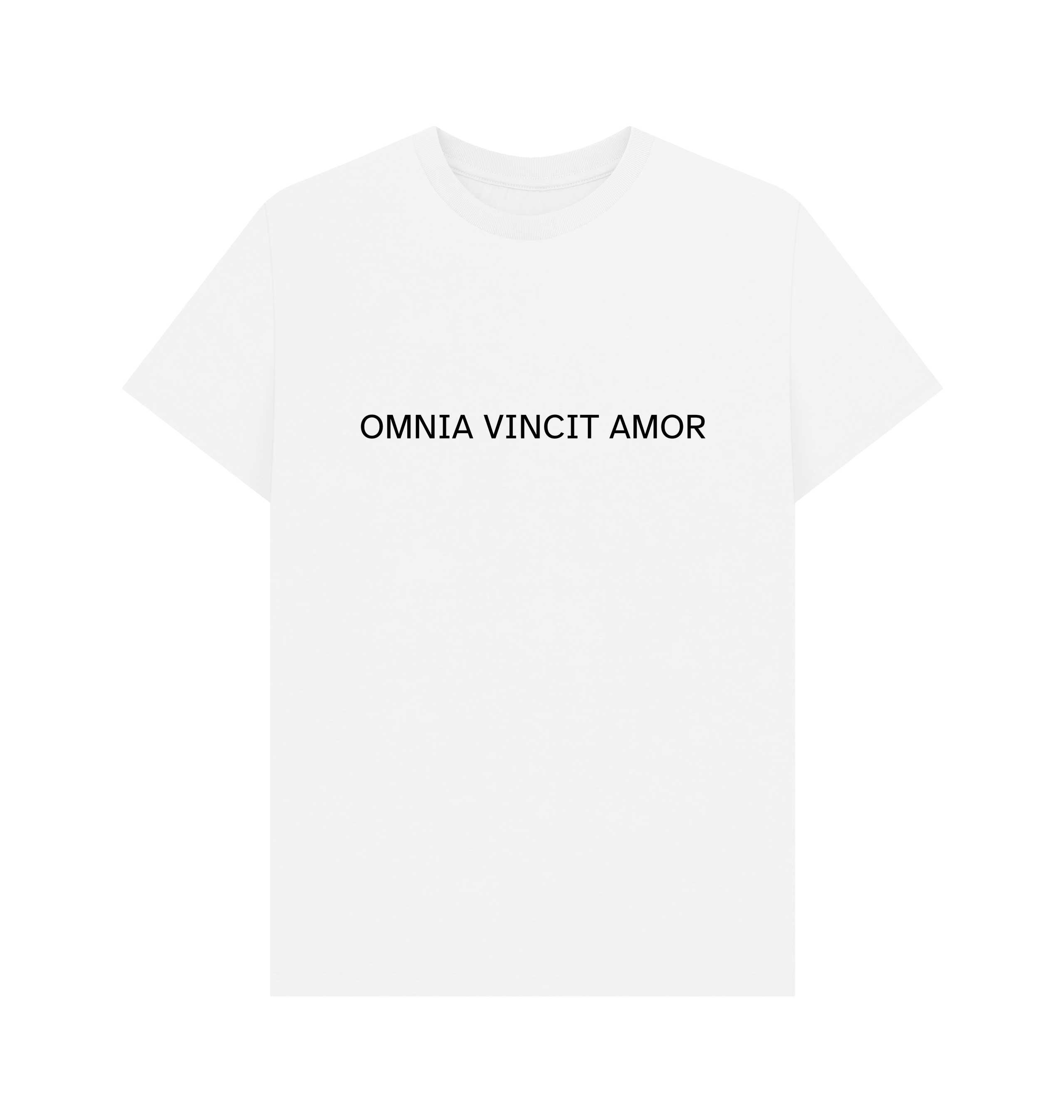 White Printed T-shirt Front