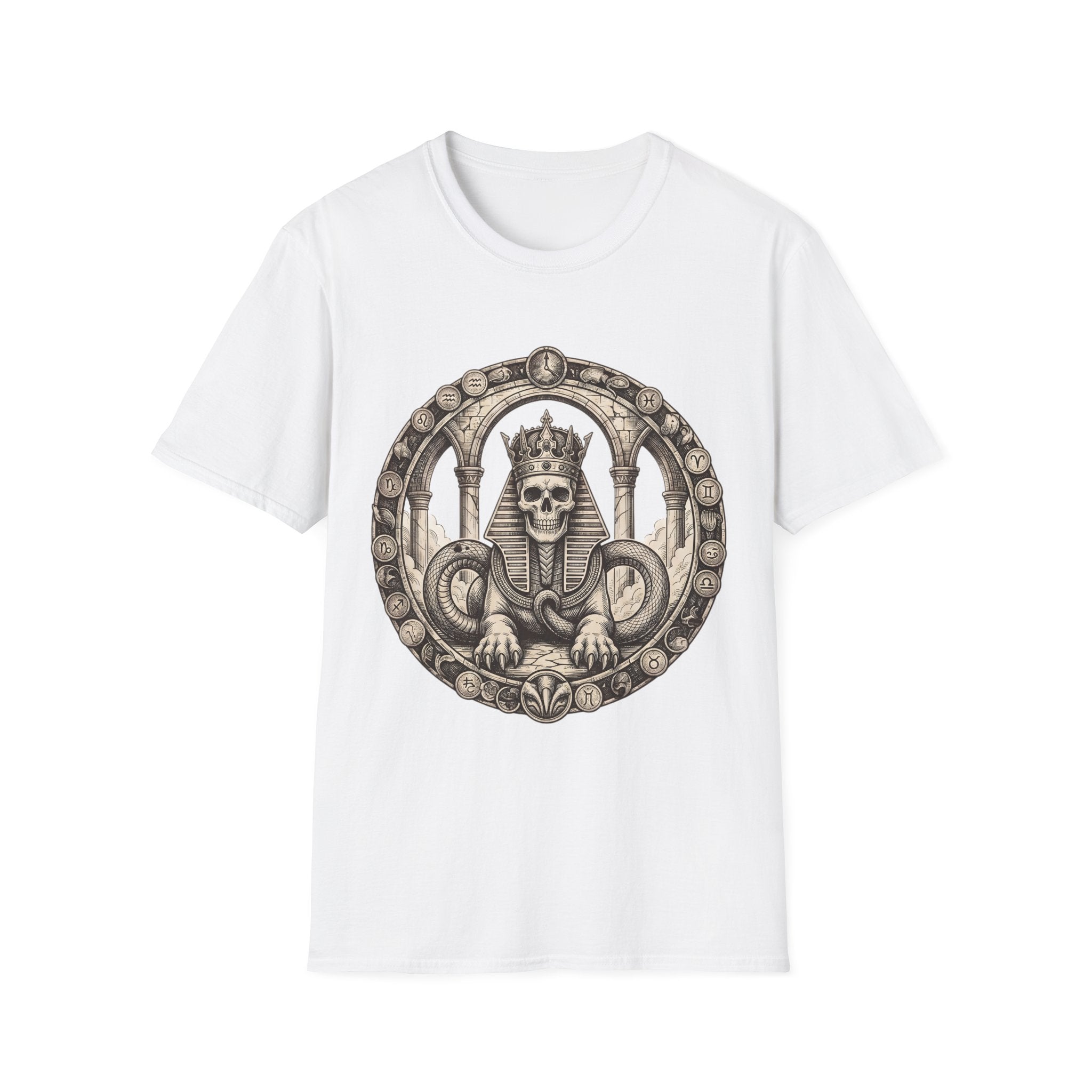 Riddle of the Sphinx - Dark / Gothic Sphinx T Shirt
