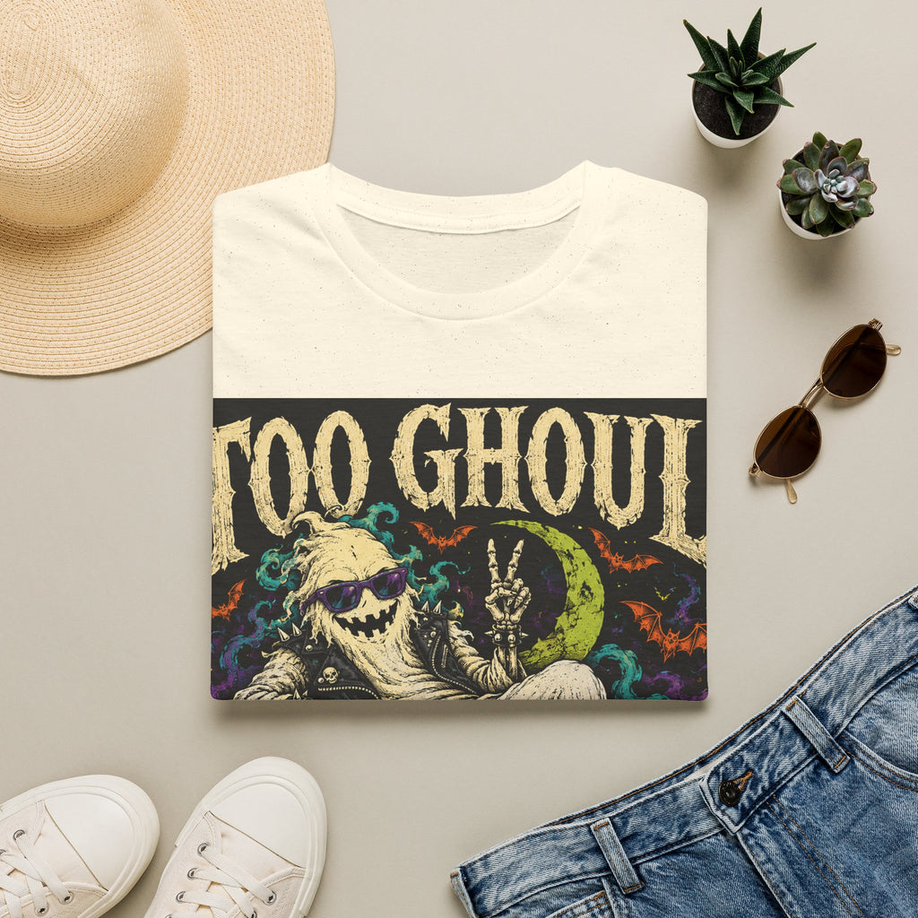 Too Ghoul For You T-Shirt — Retro Halloween Ghost Pumpkin Tee