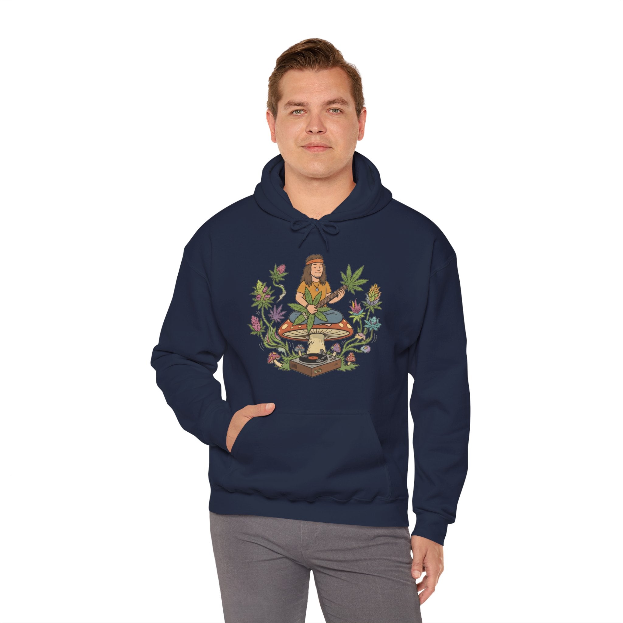 Toadstool - Hoodie, Stoner / Weed Culture Toadstool Design