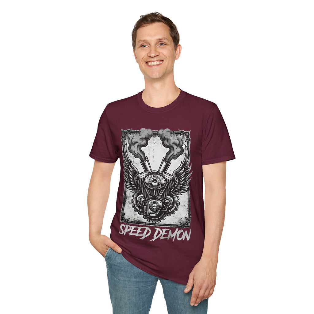 Motorhead Inspired 'Speed Demon' T Shirt Design