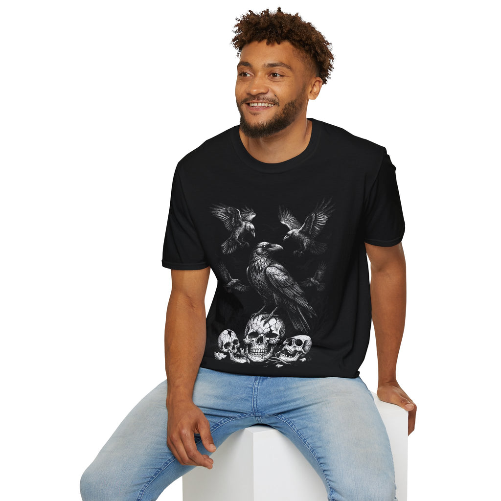 Murder of Crows - Gothic / Dark Fantasy Crow T-Shirt
