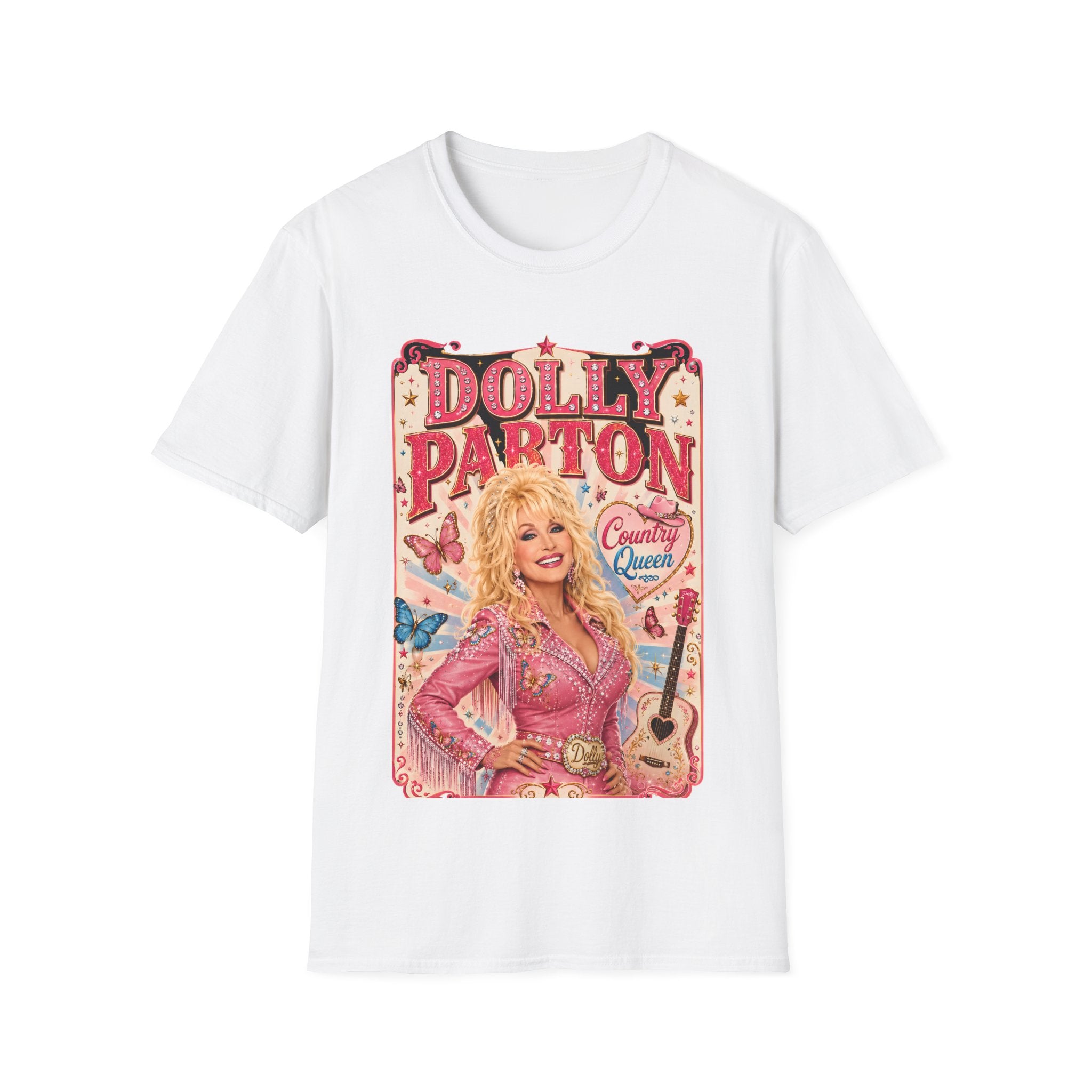 Dolly Parton Graphic T-Shirt — Retro Country Music Tee