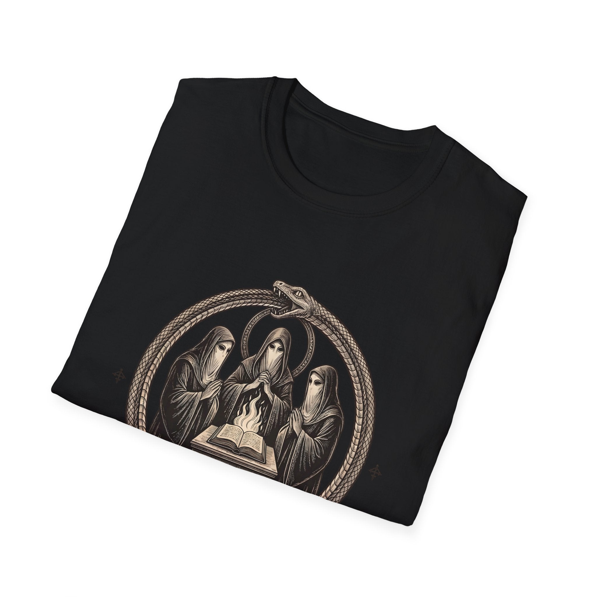 Ouroboros - T-Shirt, Gothic / Dark Fantasy Ourboros Design