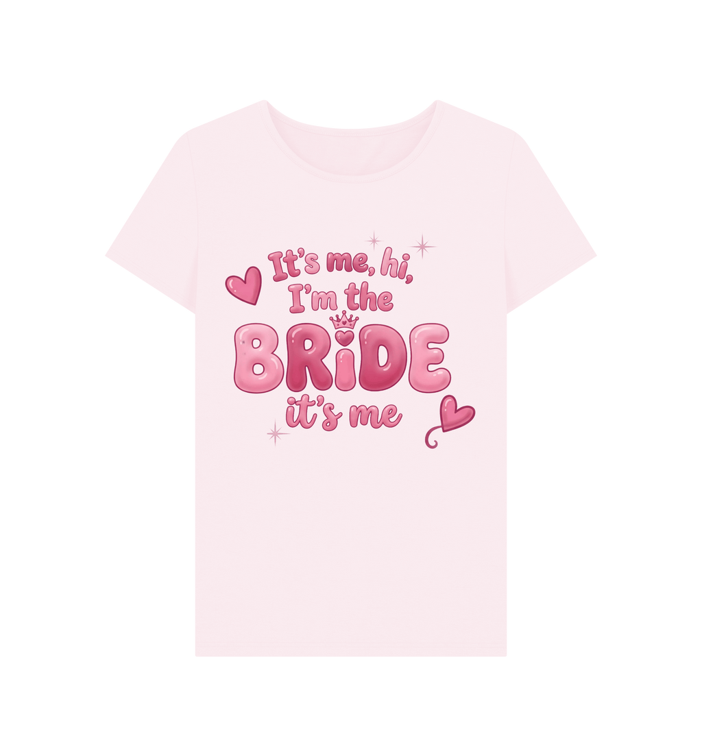 Pink Printed T-shirt Front