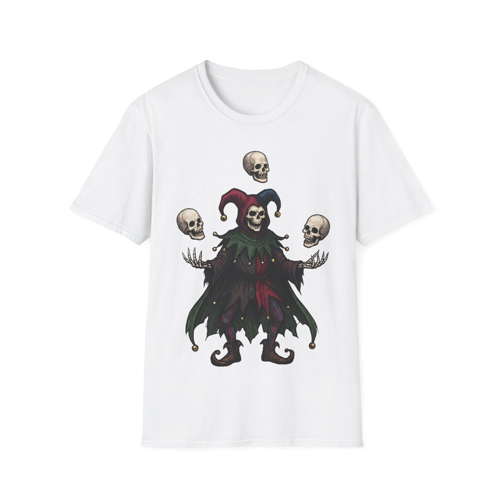 Juggling with Death - Gothic / Dark Fantasy Skeleton T-Shirt